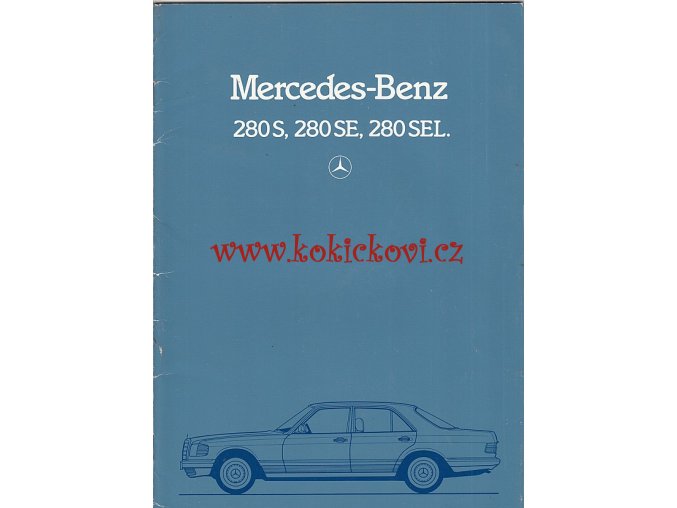 Mercedes - Benz 280 S, 280 SE a 280 SEL - prospekt - 1983 -32 stra A4