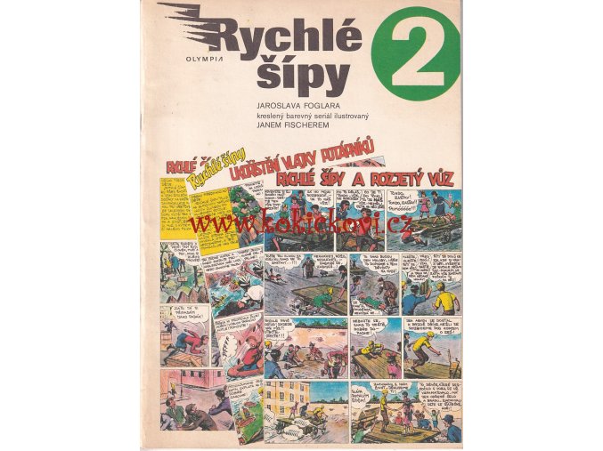 Foglar, Jaroslav: Rychlé šípy : kreslený barevný seriál. Sv. 2, 1990