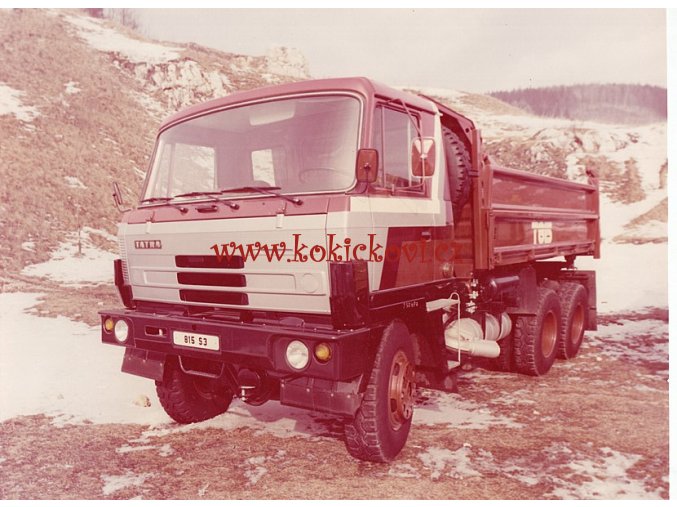 Tatra 815 S3 - fotografie - 24 * 18 cm