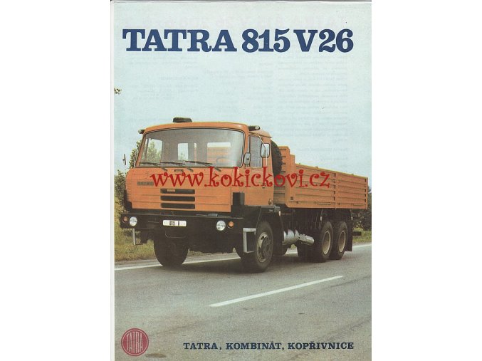 Tatra 815 V 26 208 6 x 6.2 - reklamní prospekt