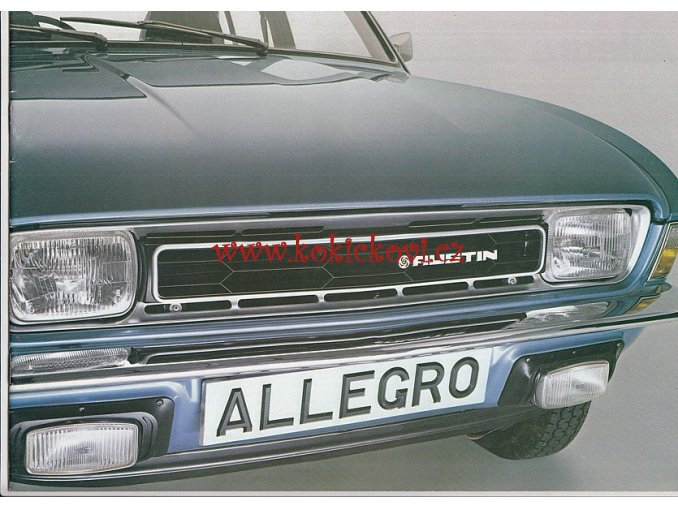 Austin Allegro 2 Range prospekt 1977 - 20 stran A4