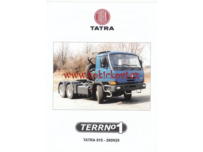 Tatra 815 - 260N25 - prospekt - Tatra - 1 list