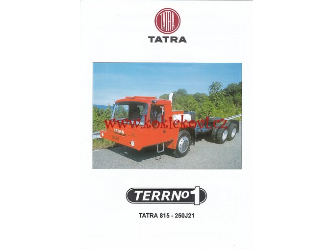 Tatra 815 - 250J21 - prospekt - Tatra - 1 list