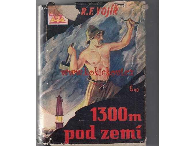 1300 m pod zemí Vojíř - 1930 - hornictví - místopis