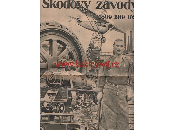 ŠKODOVY ZÁVODY 1869-1929 - REKLAMNÍ PUBLIKACE S HLUBOTISKOVOU PŘÍLOHOU - LUXUSNÍ STAV