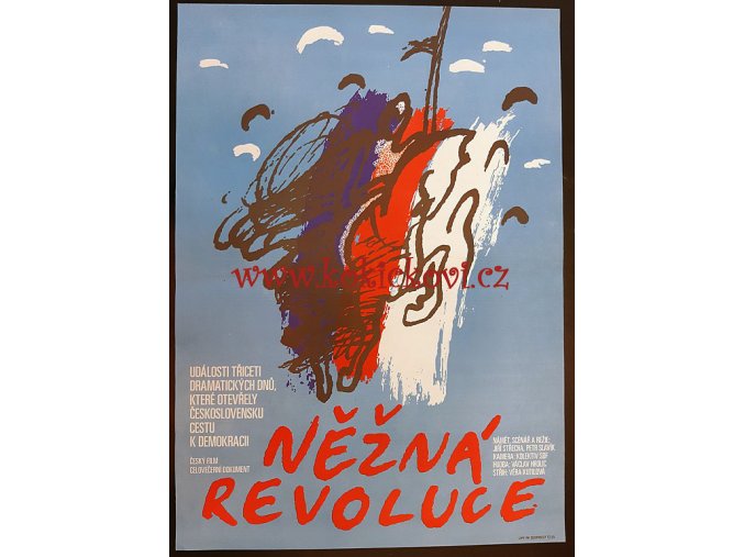 Něžná revoluce (Události třiceti dramatických dnů, které otevřely Československu cestu k demokracii - plakát A3