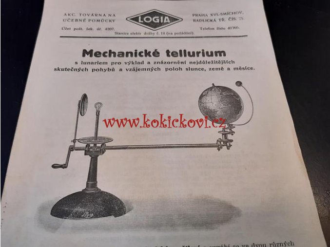 prospekt skolni pomucka tellurium akc tovarna logia praha smichov 101917841