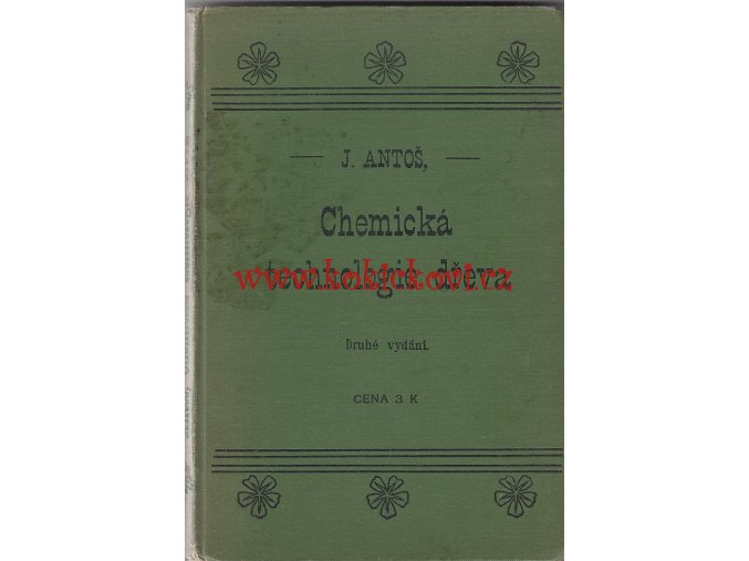 CHEMICKÁ TECHNOLOGIE DŘEVA 1907 - povrchové úpravy moření dřeva