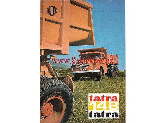 TATRA 148 - NÁKLADNÍ AUTOMOBILY - 1973 - PROSPEKT