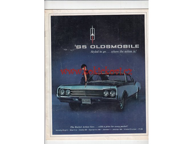 OLDSMOBILE - 1965 - REKLAMNÍ PROSPEKT - KATALOG - 22 STRAN