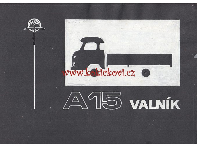 ORIGINÁLNÍ AUTORSKÝ NÁVRH GRAFICKÉ PODOBY LOGA S VALNÍKEM AVIA 15 PRO PUBLIKACE AVIA LETŇANY - PERLA PRO SBĚRATELE ZNAČKY AVIA
