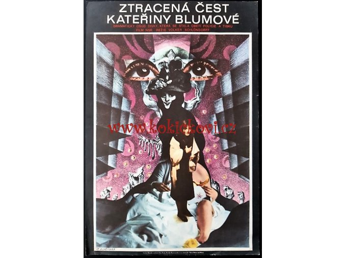 Ztracená čest Kateřiny Blumové - Laštovka, Karel 1978 - reklamní plakát A3