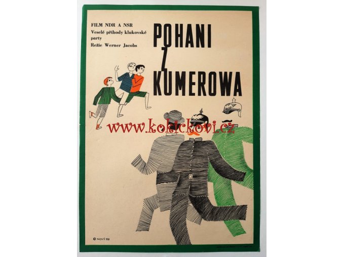 FILMOVÝ PLAKÁT A3 - POHANI Z KUMEROWA - FRANTIŠEK NOVÝ 1968