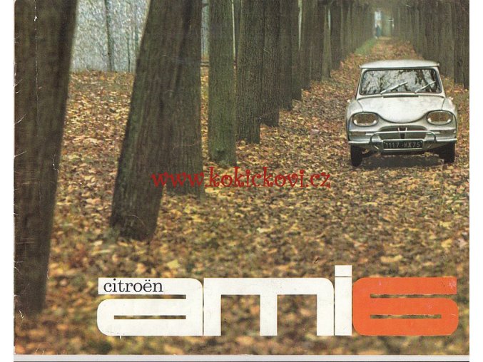 Citroën Ami 6 - 1964 - prospekt - 8 stran