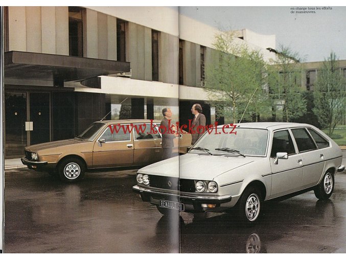 Renault 30 V 6 - reklamní prospekt - 1979