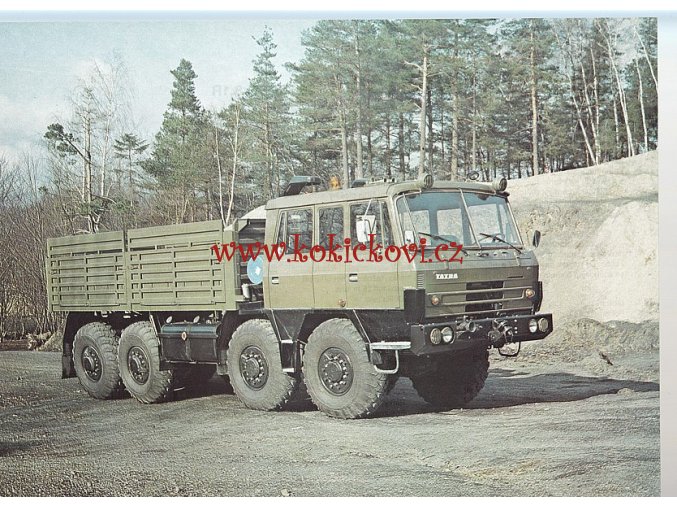 Tatra 815 VT 26 265 8x8.1R - prospekt - 1 list A4 - REKLAMNÍ PROSPEKT - ČESKY