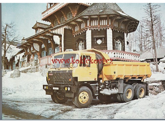 TATRA 815 S1 ARKTIK - REKLAMNÍ PROSPEKT A4 - 4 STRANY