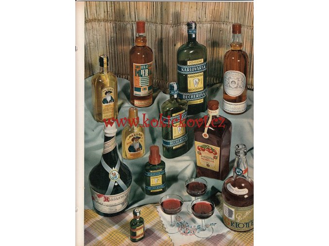 Katalog lihovin - WHISKEY RUM SLIVOVICE BRANDY VIZOVICE 1954