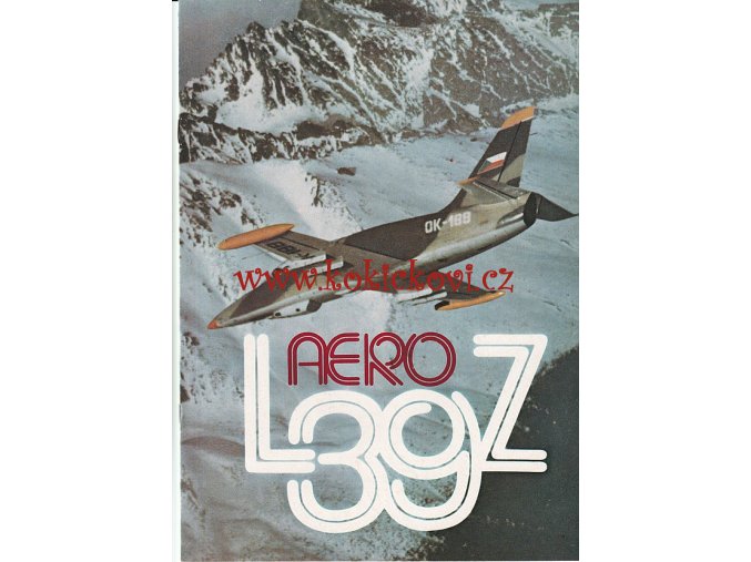 Aero L-39 Z Albatros - proudový podzvukový cvičný letoun - reklamní prospekt A4 - 12 stran - anglicky - Aero Vodochody