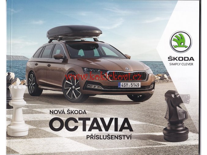 NOVÁ ŠKODA OCTAVIA PŘÍSLUŠENSTVÍ - reklamní katalog 72 stran - česky