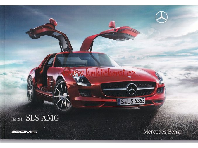 MERCEDES BENZ 2011 SLS AMG - REKLAMNÍ KATALOG