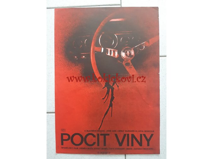 POCIT VINY - FILMOVÝ PLAKÁT A3 - EVA HAŠKOVÁ 1977