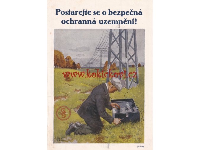 Siemens & Halske - MĚŘIČ UZEMNĚNÍ - REKLAMNÍ PROSPEKT ROK 1927 - A5 - 1 LIST - 2 STRANY