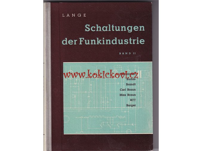 Empfänger-Schaltungen der Radio-Industrie, Band II - (1959) německy