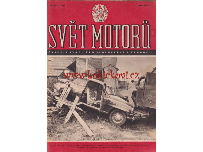 SVĚT MOTORŮ - 1 ČÍSLO 24/1959 - KE KOMPLETACI ROČNÍKU