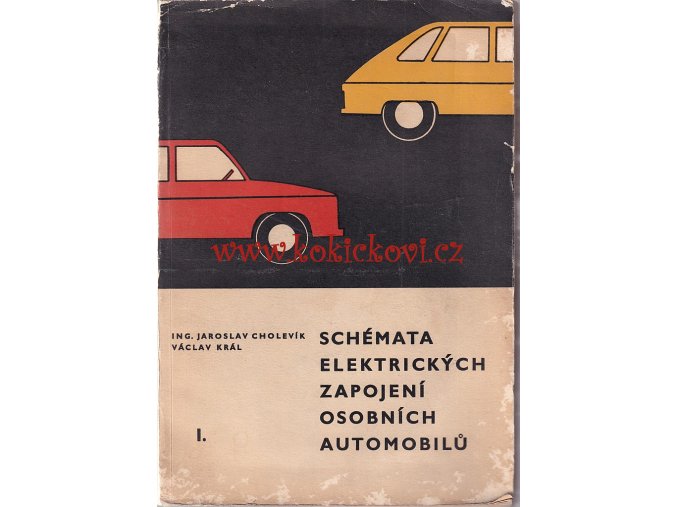 Schémata elektrických zapojení osobních automobilů - 1 - Škoda 440, 445, 450, Octavia, Octavia Super, Octavia Combi, Felicia, 1000 MB, 1200, 1201, 1202, Tatra 603, 603-2, Fiat, Moskvič, Poběda, Volha, Warszawa, Trabant