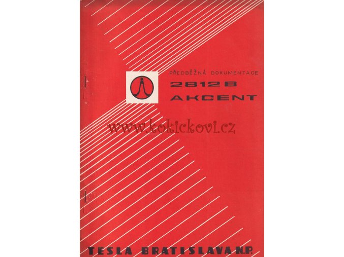 TESLA 2812 B AKCENT - PŘEDBĚŽNÁ DOKUMENTACE - A4 -10 STRAN