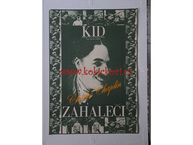 FILMOVÝ PLAKÁT KID - ZAHALEČI - CHARLIE CHAPLIN - A3