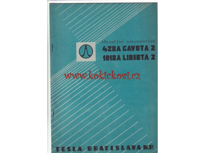 TESLA 428 A GAVOTA 2 A 1018 A LIBERTA 2 - PŘEDBĚŽNÁ DOKUMENTACE - A4