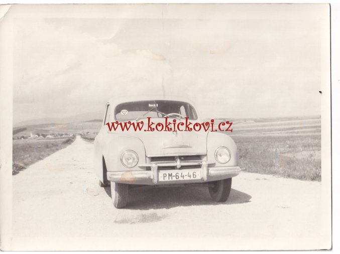 Škoda 1201 - orig. fotografie - 24*17 cm