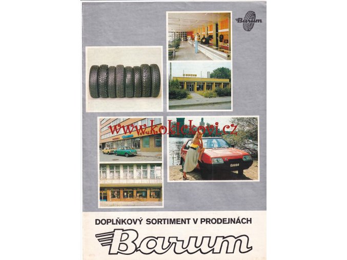 DOPLŇKOVÝ SORTIMENT BARUM - PROSPEKT A4 - 4 STRANY