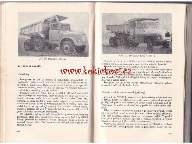 Obsluha a údržba traktorových strojů - 1967 - Zetor, Tatra rýpadlo buldozer