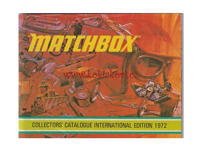 REKLAMNÍ KATALOG Matchbox - Collectors´ Catalogue International Edition 1972