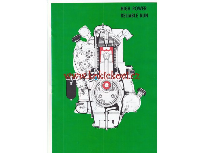 MOTOR TATRA 924 - REKL. PROSPEKT MOTOKOV - A4 - 12 STRAN
