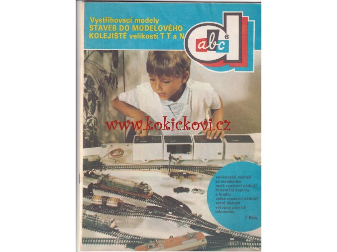 Déčka ABC 6. - Vystřihovací modely Staveb do modelového kolejiště velikosti TT a N