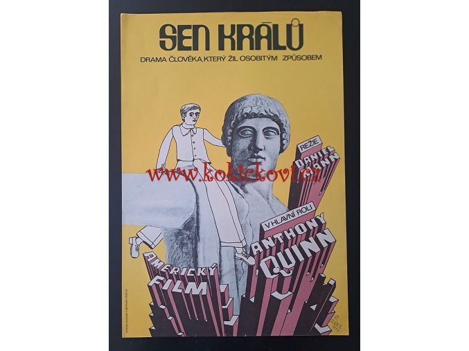 Filmový plakát A3 - Sen králů