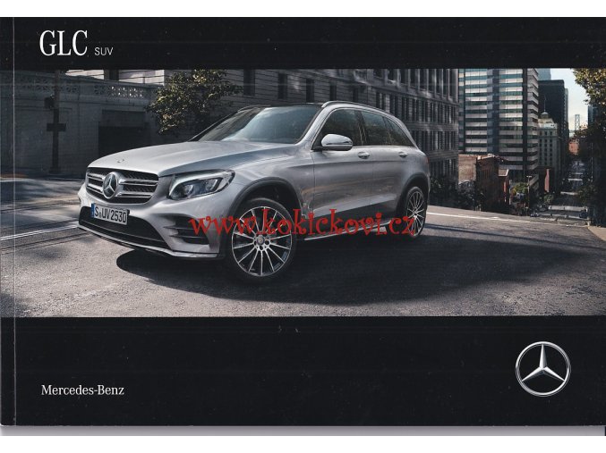 MERCEDES - BENZ GLC SUV - REKLAMNÍ BROŽURA - 76 STRAN