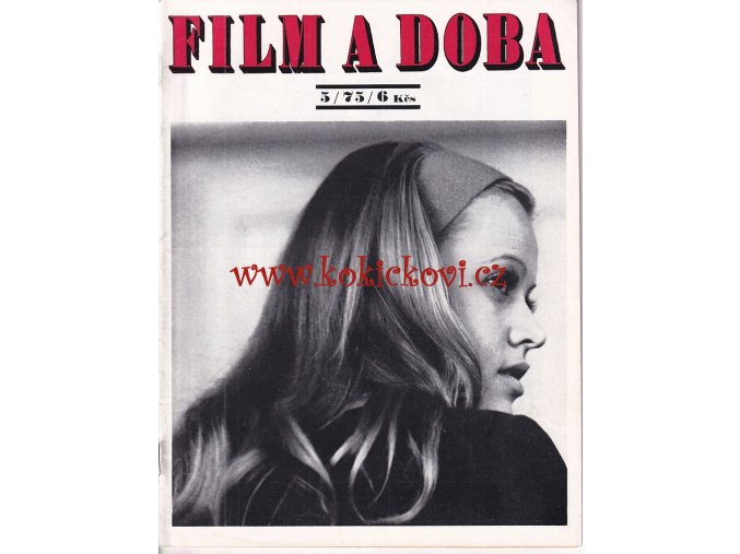 FILM A DOBA – KOMPLETNÍ SLAVNÝ ROČNÍK Č. 1975  LORENOVÁ Mastroianni - ŠVANDOVÁ - DVORSKÁ - REKLAMA NA FILM PTÁCI ČB HITCHCOCK