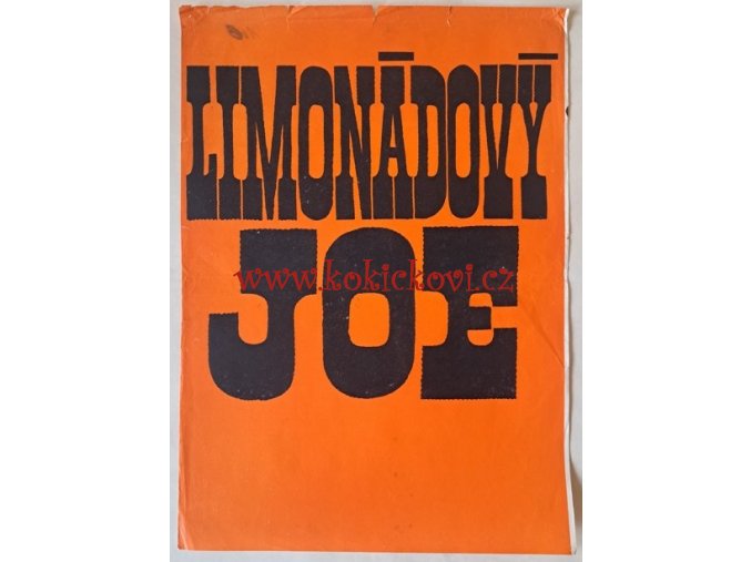 Limonádový Joe - filmový plakát - 1964 - A3