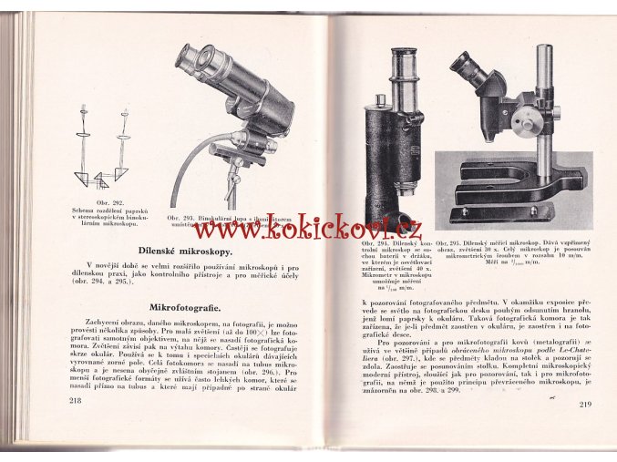 Praktická optika 1938 - UVNITŘ MIKROSKOPY - LOVECKÉ DALEKOHLEDY - KOMPASY