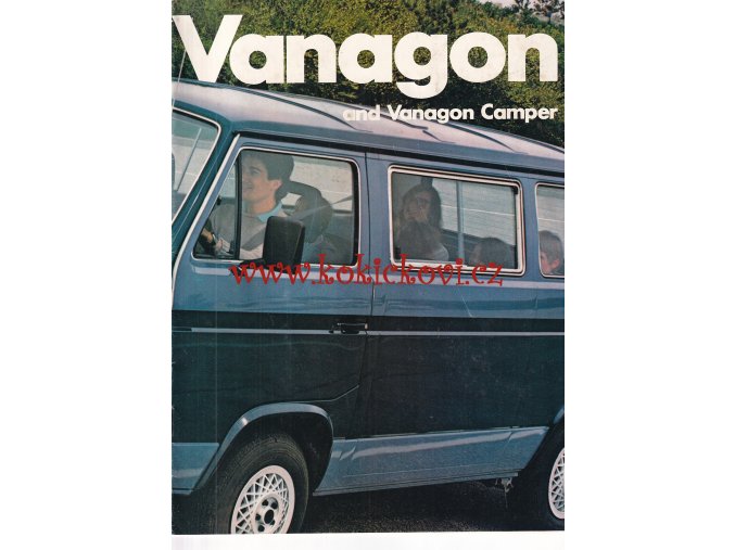 VOLKSWAGEN VANAGON & VANAGON CAMPER USA Sales Brochure 1983