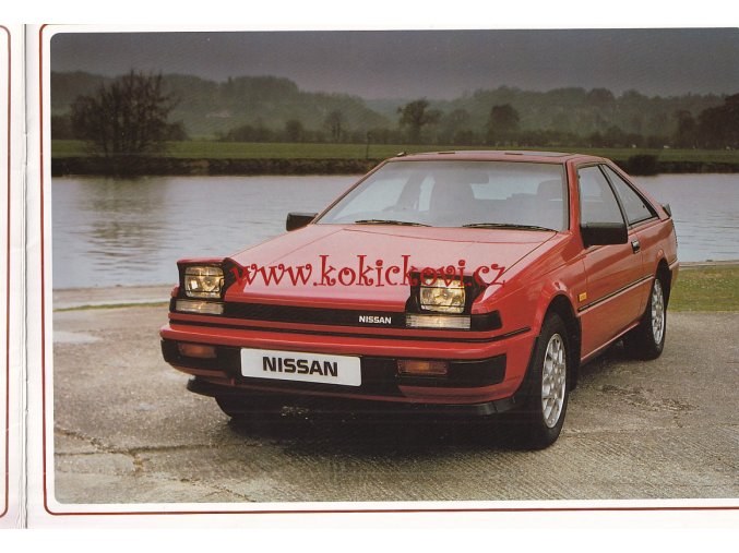 NISSAN SILVIA TURBO ZX – vintage 12stránkový prospekt A4 – 1985
