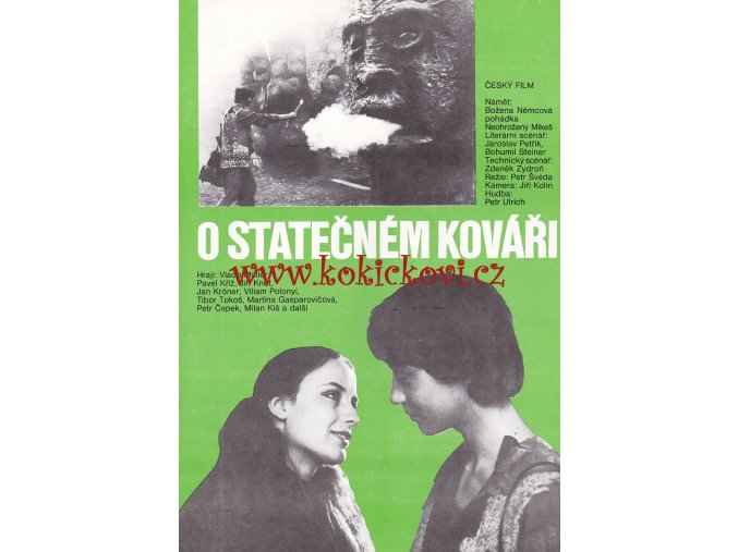 Filmová reklama - O statečném kováři Dobrodružné putování mladého kováře // Na motivy pohádky Boženy Němcové