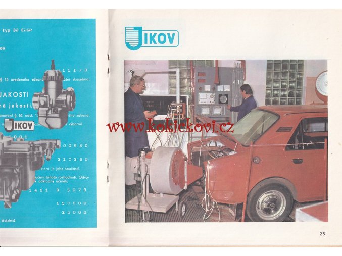 MOTOR - národní podnik 1899-1979, JIKOV , nositel Řádu práce - České Budějovice - 1979, reklamní prospekt podniku