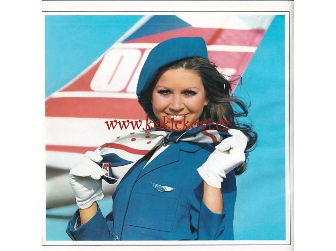 50 let ČSA- 1923-1973. Československé aerolinie - propagační publikace - ČESKOSLOVENSKÉ AEROLINIE - texty rusky
