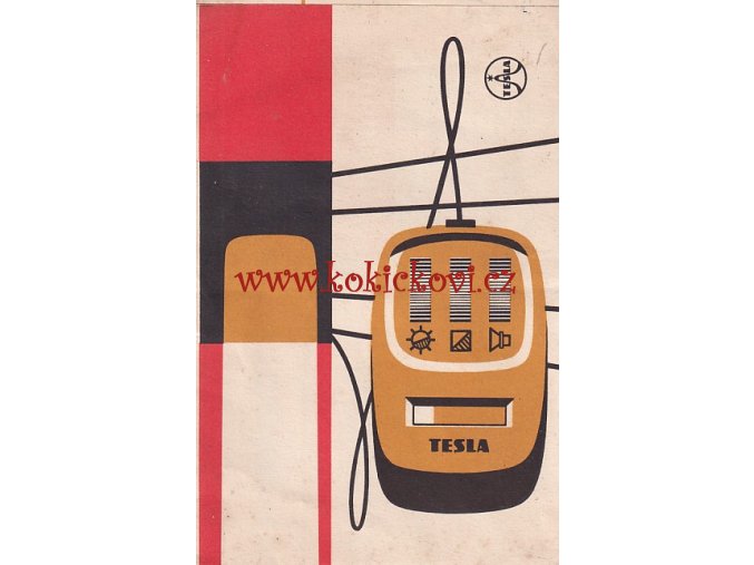 PROSPEKT DÁLKOVÉ OVLÁDANÍ PRO TELEVIZORY - TESLA LIBEREC - TECHNICKÉ ÚDAJE - ROK 1961